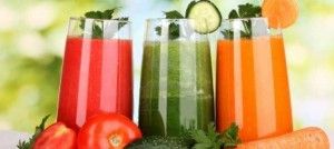 jugos de verduras