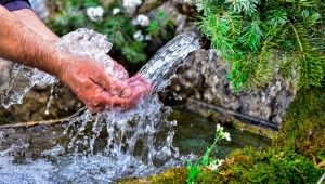 agua-de-un-manantial