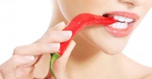 comiendo picante